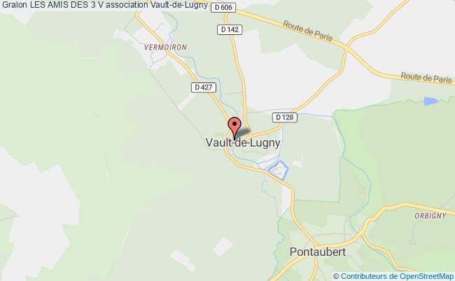 plan association Les Amis Des 3 V Vault-de-Lugny