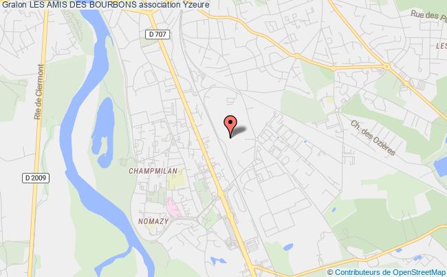 plan association Les Amis Des Bourbons 