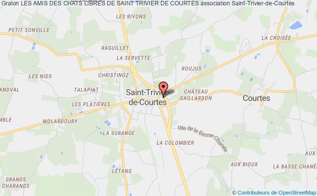 plan association Les Amis Des Chats Libres De Saint Trivier De Courtes Saint-Trivier-de-Courtes