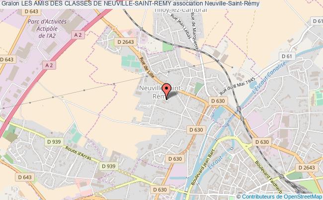 plan association Les Amis Des Classes De Neuville-saint-remy Neuville-Saint-Rémy