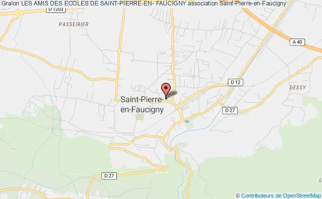 plan association Les Amis Des Ecoles De Saint-pierre-en- Faucigny Saint-Pierre-en-Faucigny