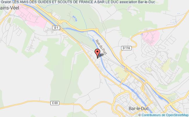 plan association Les Amis Des Guides Et Scouts De France A Bar Le Duc Bar-le-Duc