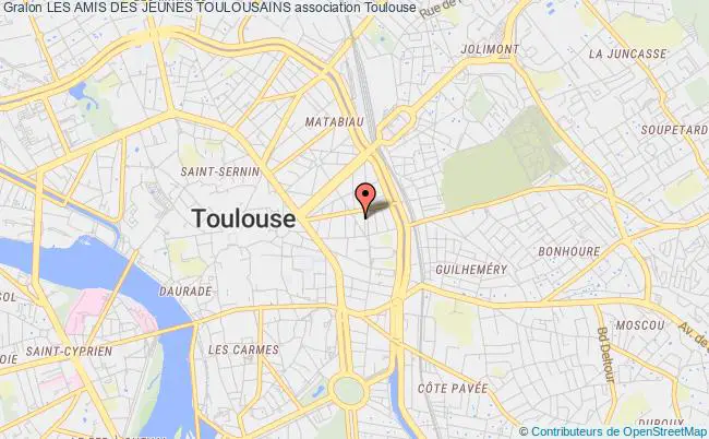 plan association Les Amis Des Jeunes Toulousains Toulouse