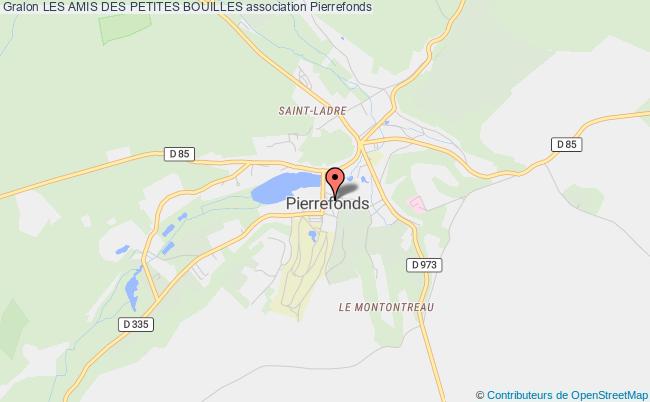 plan association Les Amis Des Petites Bouilles Pierrefonds