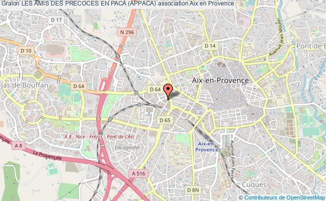 plan association Les Amis Des Precoces En Paca (appaca) Aix-en-Provence