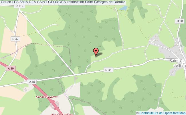 plan association Les Amis Des Saint Georges Saint-Georges-de-Baroille