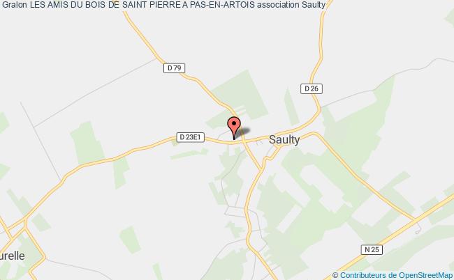 plan association Les Amis Du Bois De Saint Pierre A Pas-en-artois Saulty