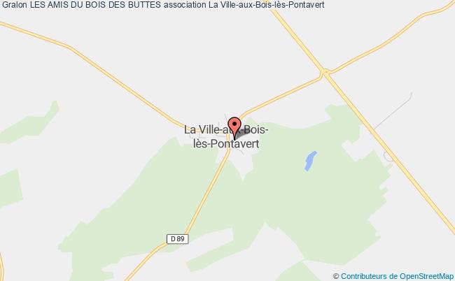 plan association Les Amis Du Bois Des Buttes La    Ville-aux-Bois-lès-Pontavert