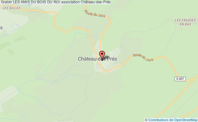 plan association Les Amis Du Bois Du Roi Château-des-Prés