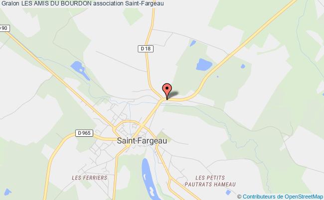 plan association Les Amis Du Bourdon Saint-Fargeau