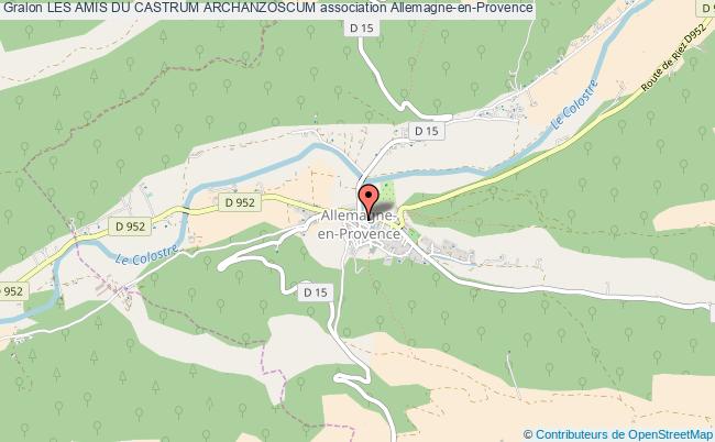 LES AMIS DU CASTRUM ARCHANZOSCUM