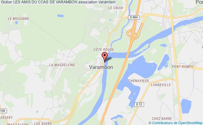 plan association Les Amis Du Ccas De Varambon 