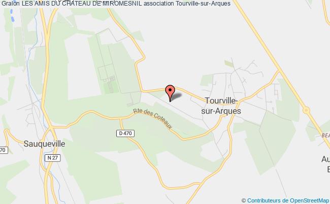 plan association Les Amis Du Chateau De Miromesnil Tourville-sur-Arques