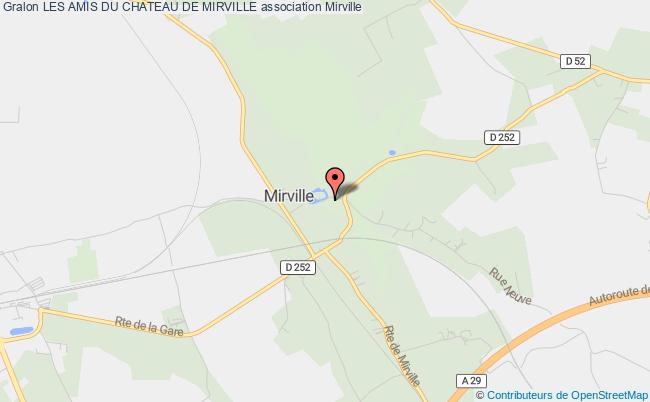 plan association Les Amis Du Chateau De Mirville Mirville