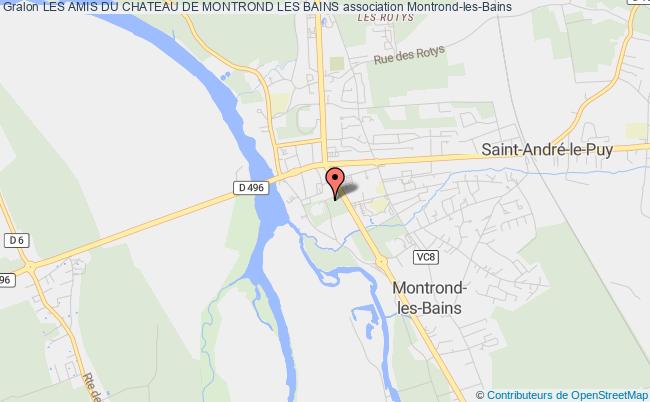 LES AMIS DU CHATEAU DE MONTROND LES BAINS