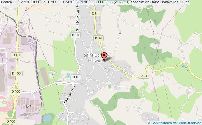 LES AMIS DU CHÂTEAU DE SAINT BONNET LES OULES (ACSBO)