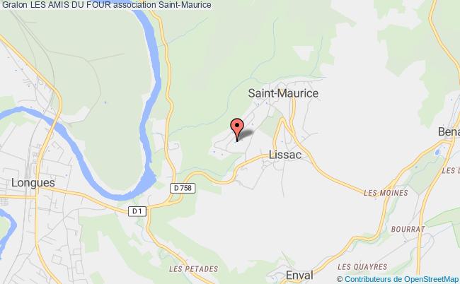 plan association Les Amis Du Four Saint-Maurice
