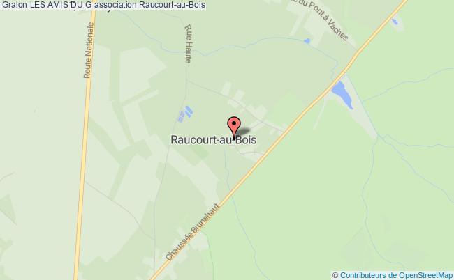 plan association Les Amis Du G Raucourt-au-Bois