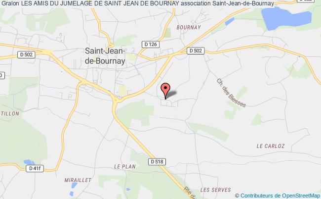 plan association Les Amis Du Jumelage De Saint Jean De Bournay Saint-Jean-de-Bournay