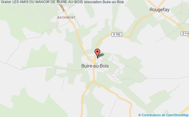 plan association Les Amis Du Manoir De Buire-au-bois Buire-au-Bois