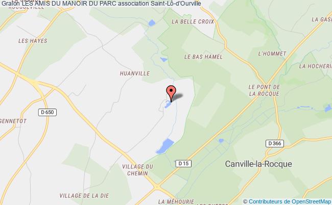 plan association Les Amis Du Manoir Du Parc Saint-Lô-d'Ourville
