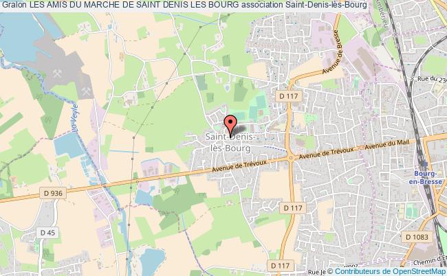 plan association Les Amis Du Marche De Saint Denis Les Bourg Saint-Denis-lès-Bourg