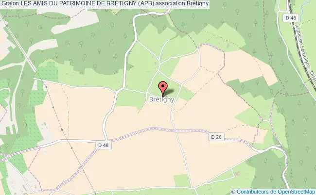 plan association Les Amis Du Patrimoine De BrÉtigny (apb) Brétigny