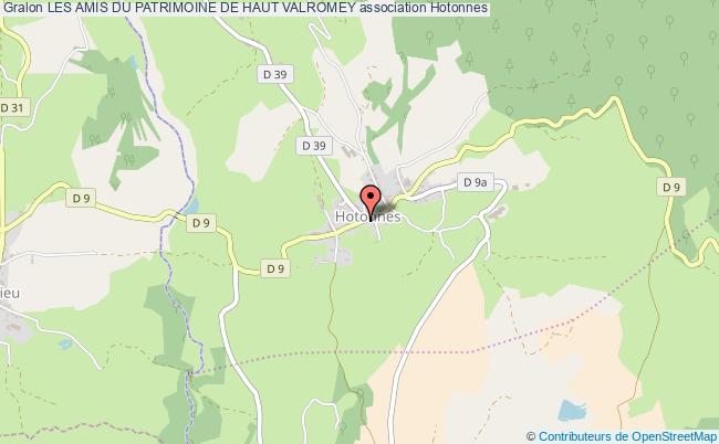 LES AMIS DU PATRIMOINE DE HAUT VALROMEY