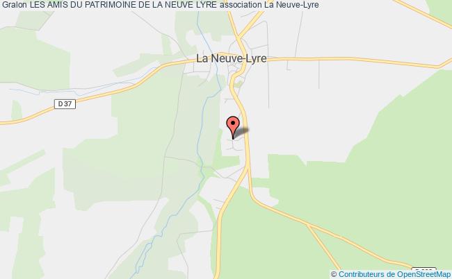 plan association Les Amis Du Patrimoine De La Neuve Lyre La    Neuve-Lyre