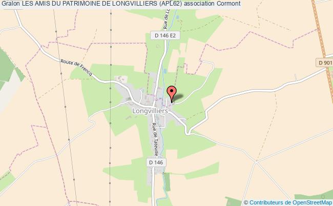 plan association Les Amis Du Patrimoine De Longvilliers (apl62) Cormont