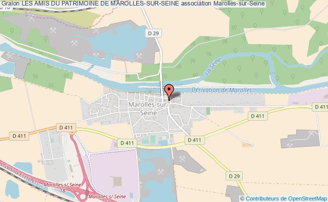 plan association Les Amis Du Patrimoine De Marolles-sur-seine Marolles-sur-Seine