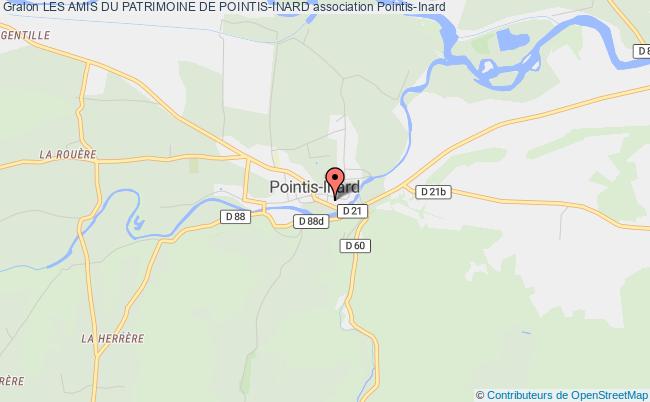 plan association Les Amis Du Patrimoine De Pointis-inard Pointis-Inard