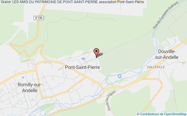 plan association Les Amis Du Patrimoine De Pont-saint-pierre Pont-Saint-Pierre