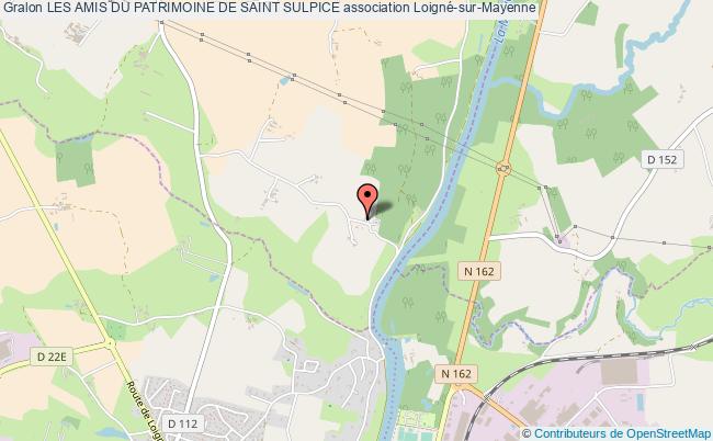 plan association Les Amis Du Patrimoine De Saint Sulpice La    Roche-Neuville