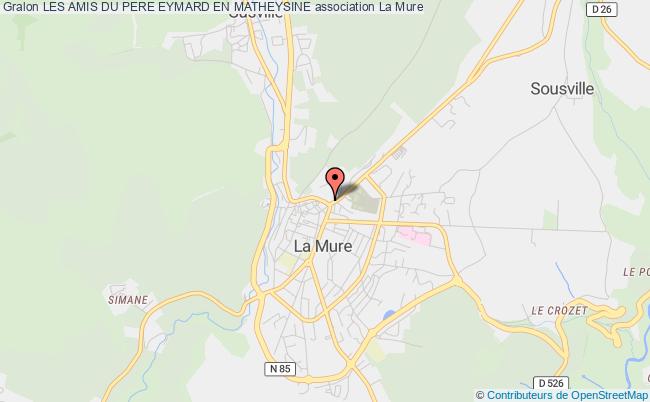 plan association Les Amis Du Pere Eymard En Matheysine La Mure