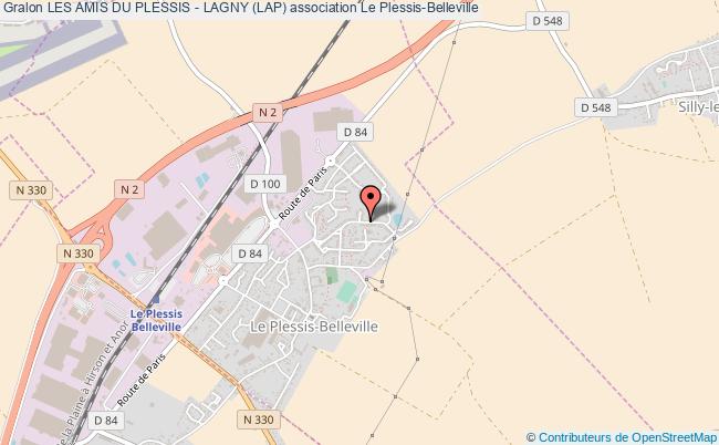 plan association Les Amis Du Plessis - Lagny (lap) Le    Plessis-Belleville