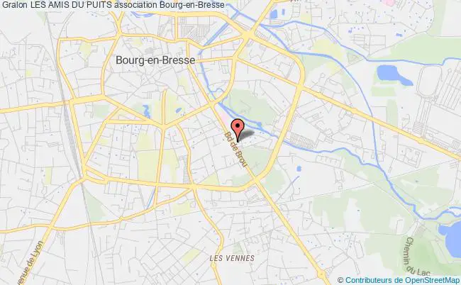 plan association Les Amis Du Puits Bourg-en-Bresse