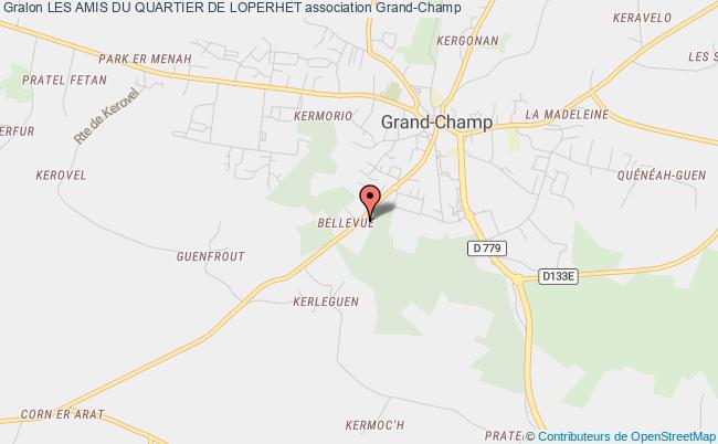 plan association Les Amis Du Quartier De Loperhet Grand-Champ