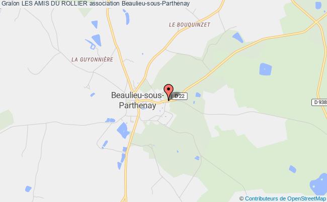 plan association Les Amis Du Rollier Beaulieu-sous-Parthenay