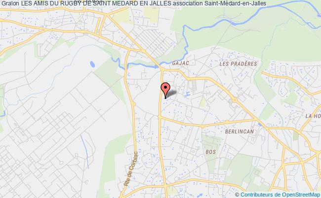 plan association Les Amis Du Rugby De Saint Medard En Jalles Saint-Médard-en-Jalles
