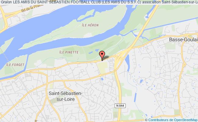 plan association Les Amis Du Saint Sebastien Football Club (les Amis Du S.s.f.c) Saint-Sébastien-sur-Loire