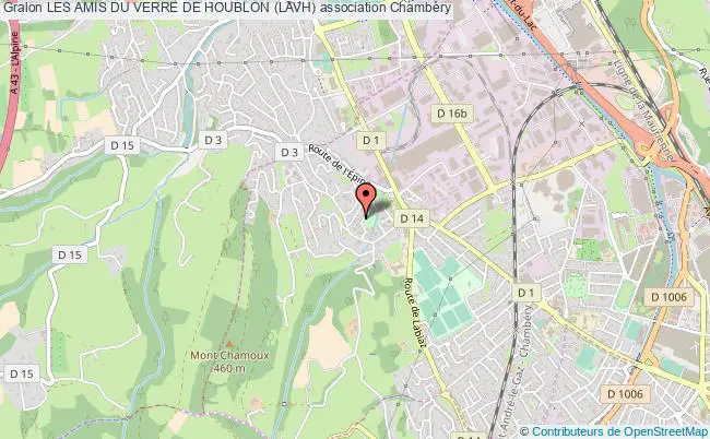 plan association Les Amis Du Verre De Houblon (lavh) Chambéry