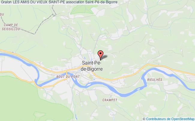 plan association Les Amis Du Vieux Saint-pe Saint-Pé-de-Bigorre