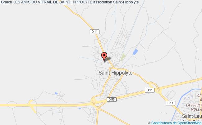 plan association Les Amis Du Vitrail De Saint Hippolyte Saint-Hippolyte