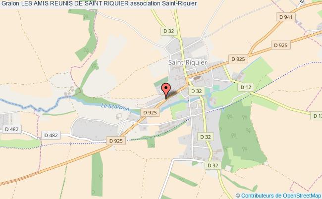 plan association Les Amis Reunis De Saint Riquier Saint-Riquier
