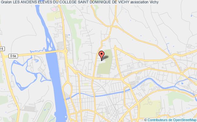 plan association Les Anciens Eleves Du College Saint Dominique De Vichy Vichy