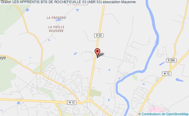 plan association Les Apprentis Bts De Rochefeuille 53 (abr 53) Mayenne