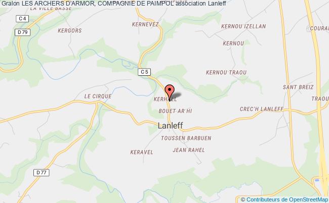 LES ARCHERS D'ARMOR, COMPAGNIE DE PAIMPOL