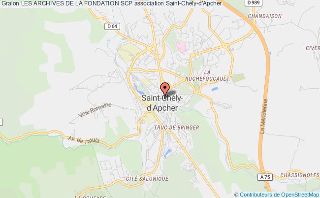 LES ARCHIVES DE LA FONDATION SCP