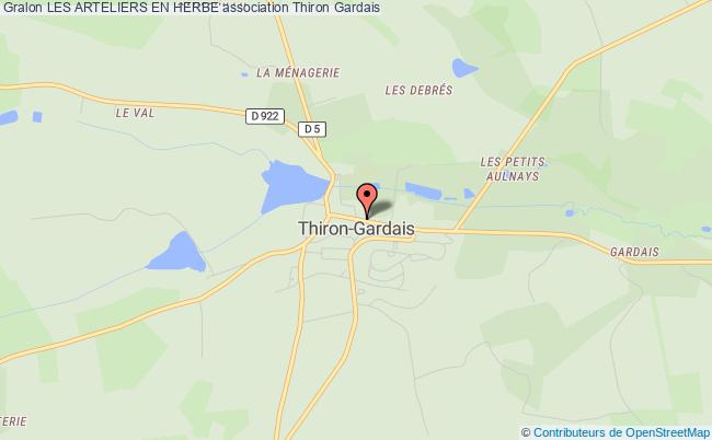 plan association Les Arteliers En Herbe Thiron-Gardais